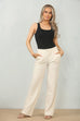 Heather Wide Leg Pull on Trousers