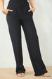 Heather Wide Leg Pull on Trousers