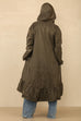 Ellarie Peplum Rain Jacket