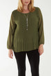 Lana Pleat Detail Dressy Top