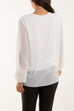Lana Pleat Detail Dressy Top