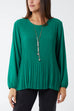 Lana Pleat Detail Dressy Top