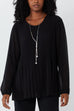 Lana Pleat Detail Dressy Top