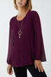 Lana Pleat Detail Dressy Top