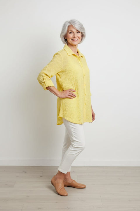 Connie Textured Seersucker Shirt