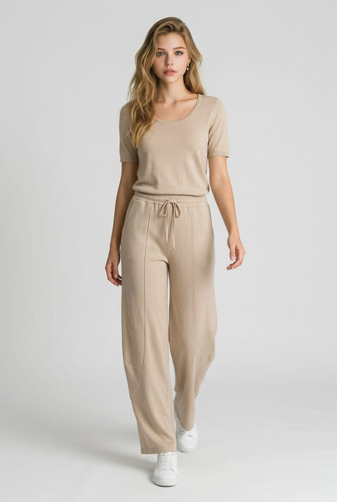 Gwen Barrel Leg Joggers