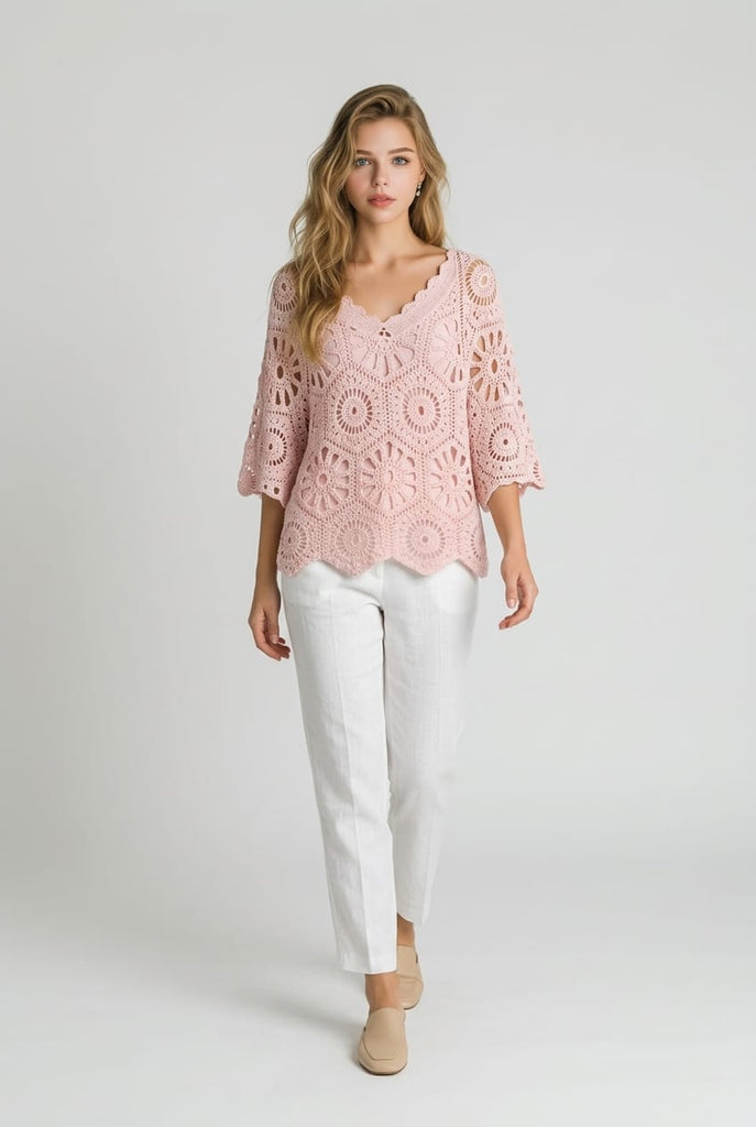 Jennifer Crochet Top