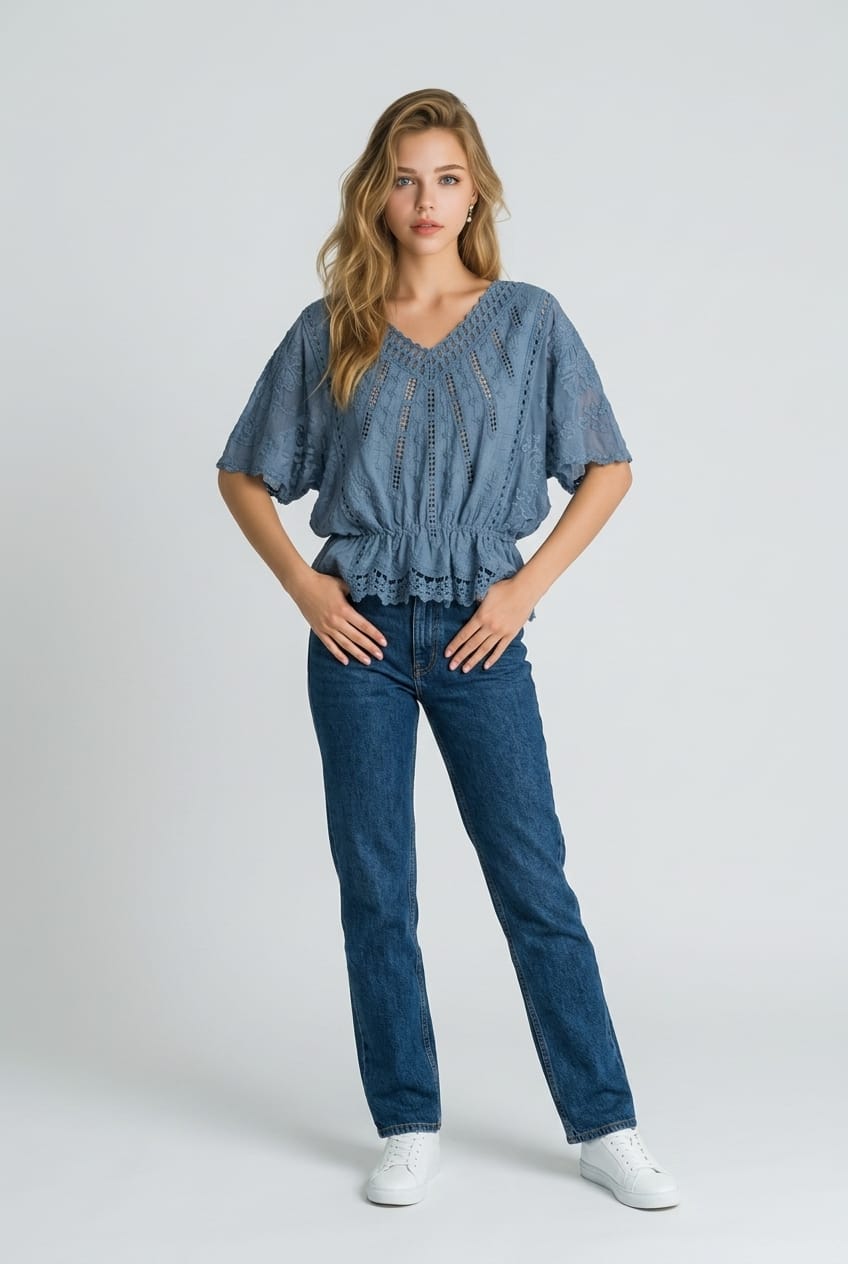 Juno Lace Detail Top