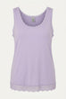 Chloe Basic Lace Detail Vest