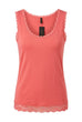 Chloe Basic Lace Detail Vest