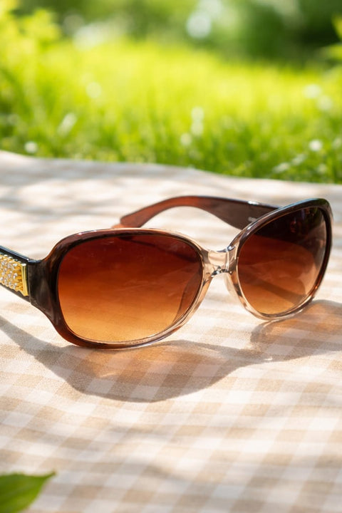 Franchesca Retro Ombré Sunglasses
