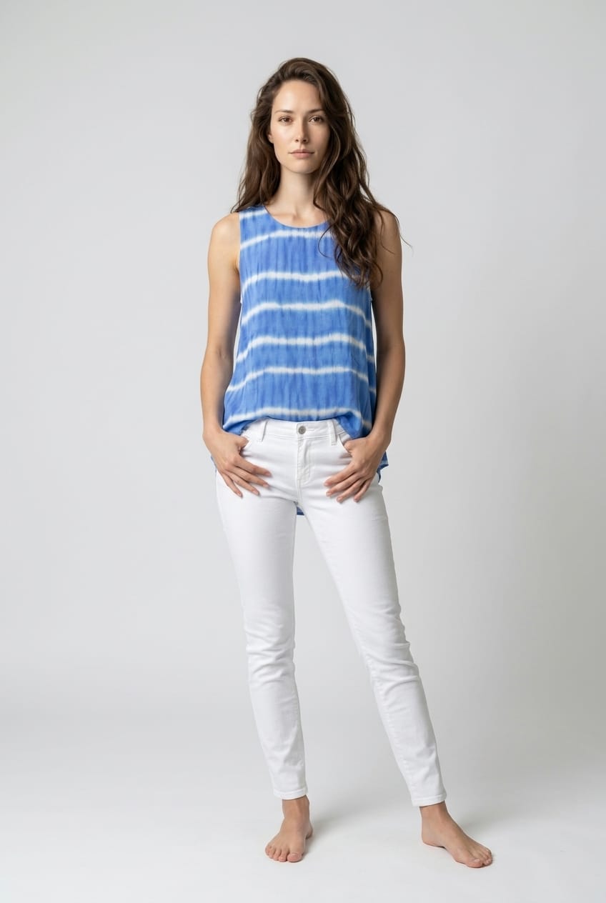 Lillith Tie Dye Sleeveless Top