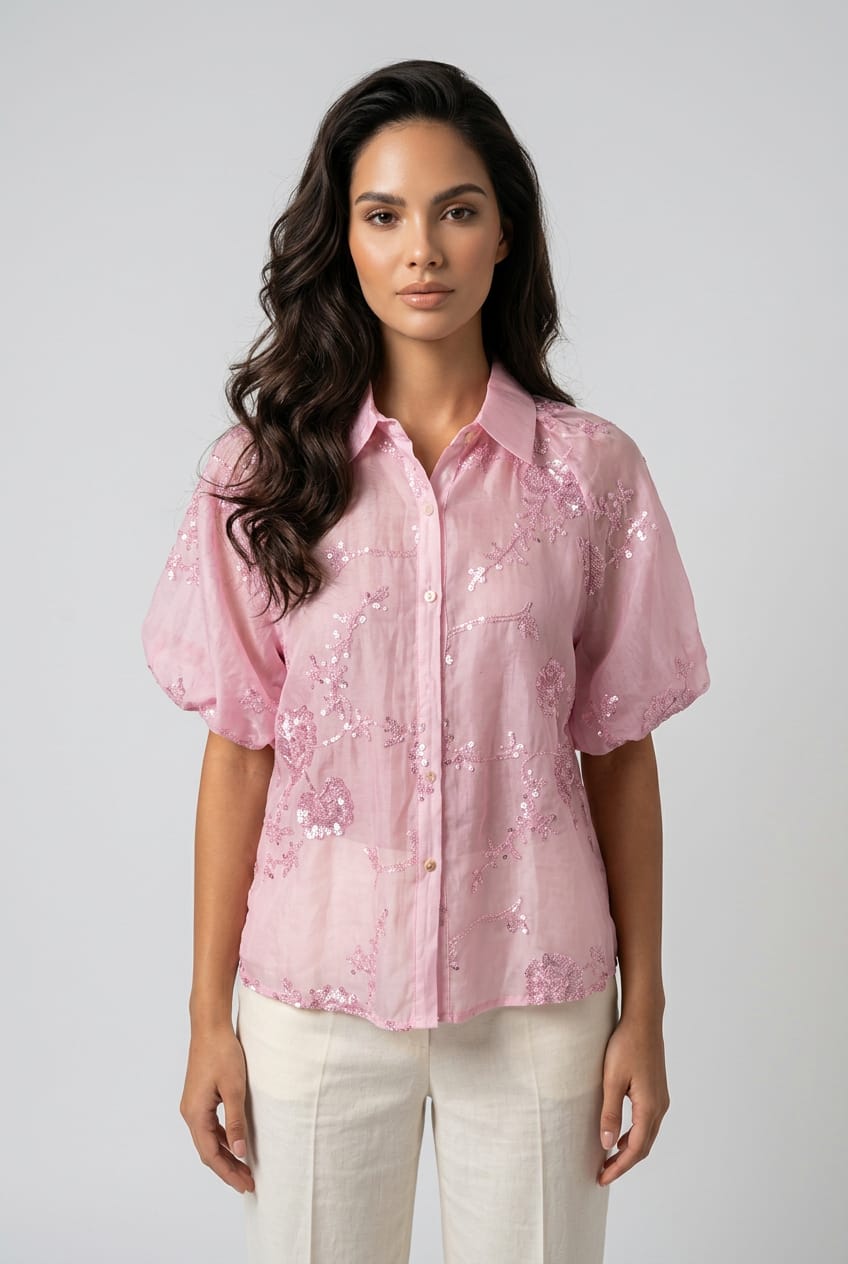Elsie Sequin Detail Shirt