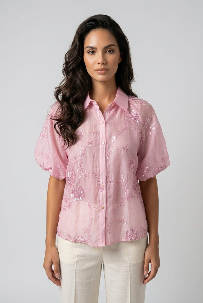 Elsie Sequin Detail Shirt
