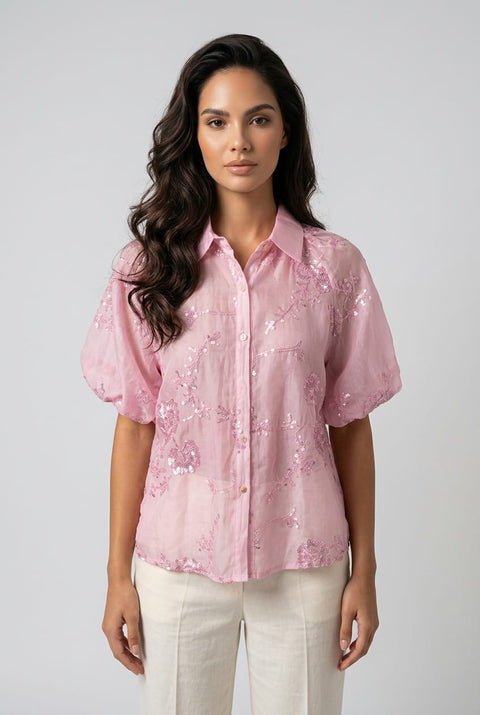 Elsie Sequin Detail Shirt