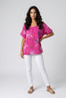 Karen Cotton Floral Top