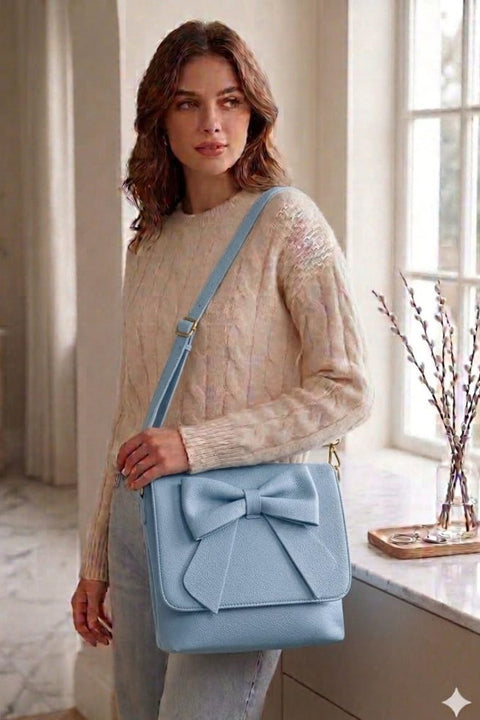 Piper Bow Detail Crossbody Bag