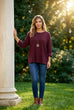 Cora Cord Necklace Detail Top