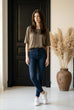 Yasmin Soft Silky Front Top