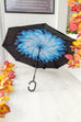 Bethan Inverted Print Umbrella