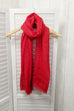 Sarina Frayed Hem Crinkle Scarf