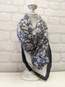 Aphena Mosaic Print Silk Mix Scarf