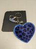 Jinty Heart Leopard Keyring/Handbag Charm
