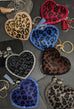 Jinty Heart Leopard Keyring/Handbag Charm