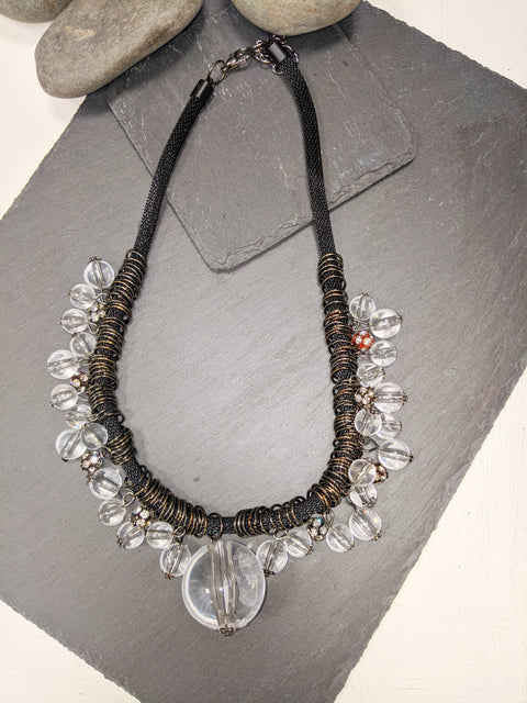 Talulla Hanging Bead Necklace