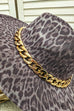 Montana Leopard Print Fedora