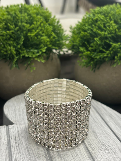 Marcie Diamanté Cuff Bracelet