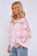 Corrie Crochet Edge To Edge Jacket