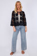 Corrie Crochet Edge To Edge Jacket
