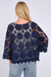 Corrie Crochet Edge To Edge Jacket