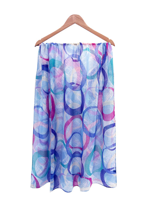 Bellamy Circle Print Scarf