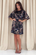 Britney Chinoiserie Print Dress