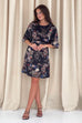 Britney Chinoiserie Print Dress