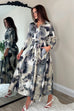 Angela Tie Dye Maxi Shirt Dress