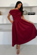 Betty Asymmetric Midi Dress