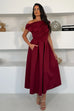 Betty Asymmetric Midi Dress