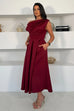 Betty Asymmetric Midi Dress