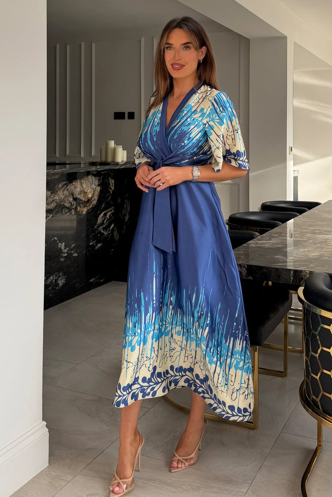 Elicia Tie Detail Maxi Dress
