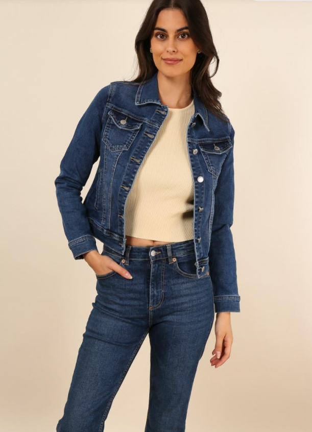 Denim jacket sales sale womens uk