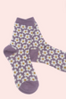 Nettie Daisy Print Socks