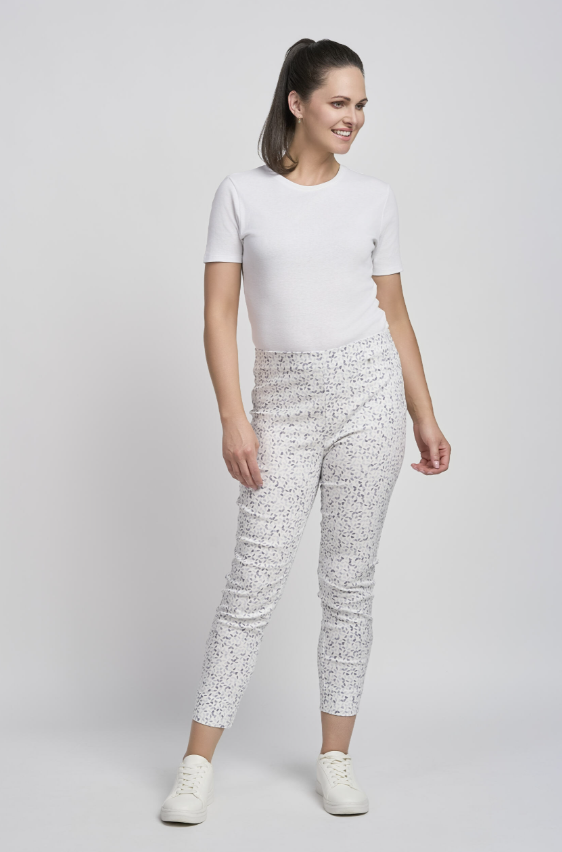 Buttercup Mosaic Print Ankle Grazers