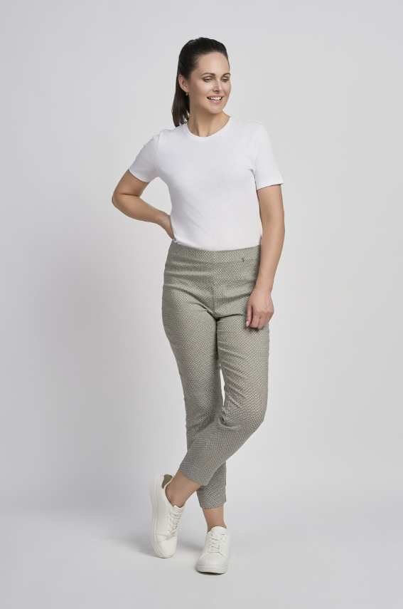 Buttercup Micro Diamond Print Ankle Grazers