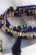 Cara Tassel Beaded Bracelet Set
