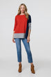 Maria Cosy Colour Block Top