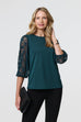 Erica Lace Sleeve Top