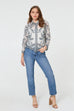 Gillian Leaf Embroidered Shirt
